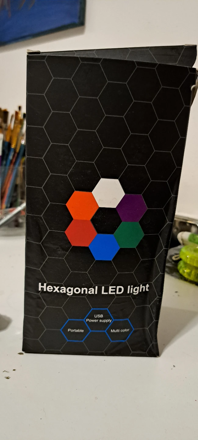 Hexagonal LED Light 🥕