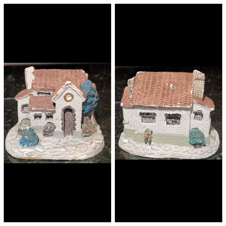 Ceramic Christmas Village Lot (11 items) image indicator(5)