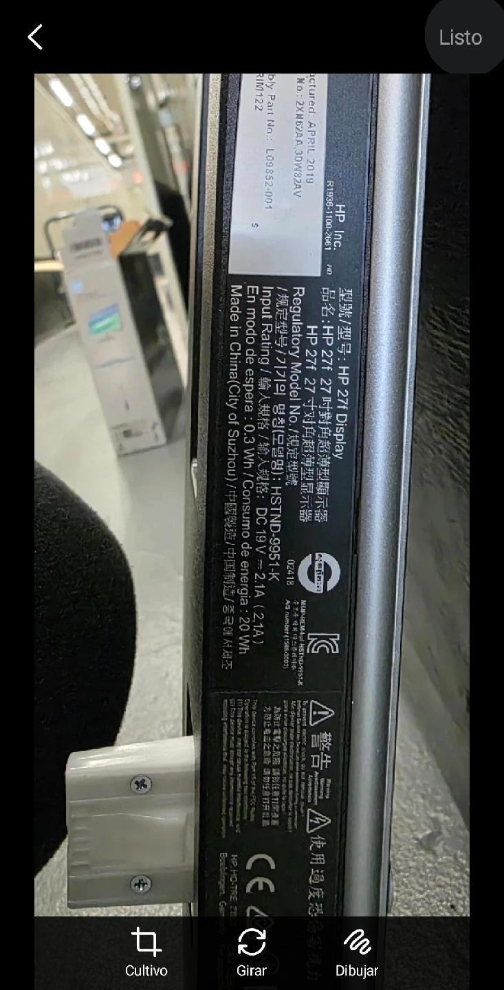 HP 27f Display - 27-inch IPS Monitor - photo 3