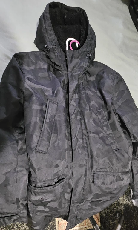 Michael Kors Camo Parka - Size L - photo 2