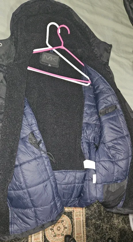 Michael Kors Camo Parka - Size L image indicator(7)