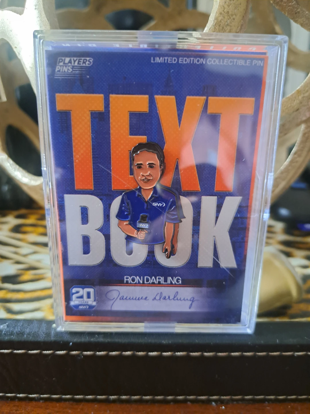 Ron Darling SNY 20th Anniversary Pin
