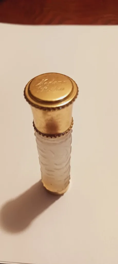 1960s Marcel Rochas Femme Lalique Crystal Empty Perfume