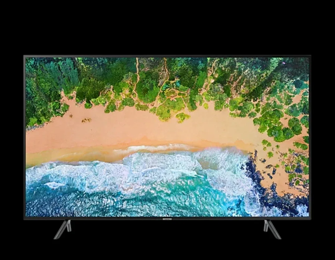 Samsung 43" 4K smart TV. NU700 Series 7 plus table image indicator(5)