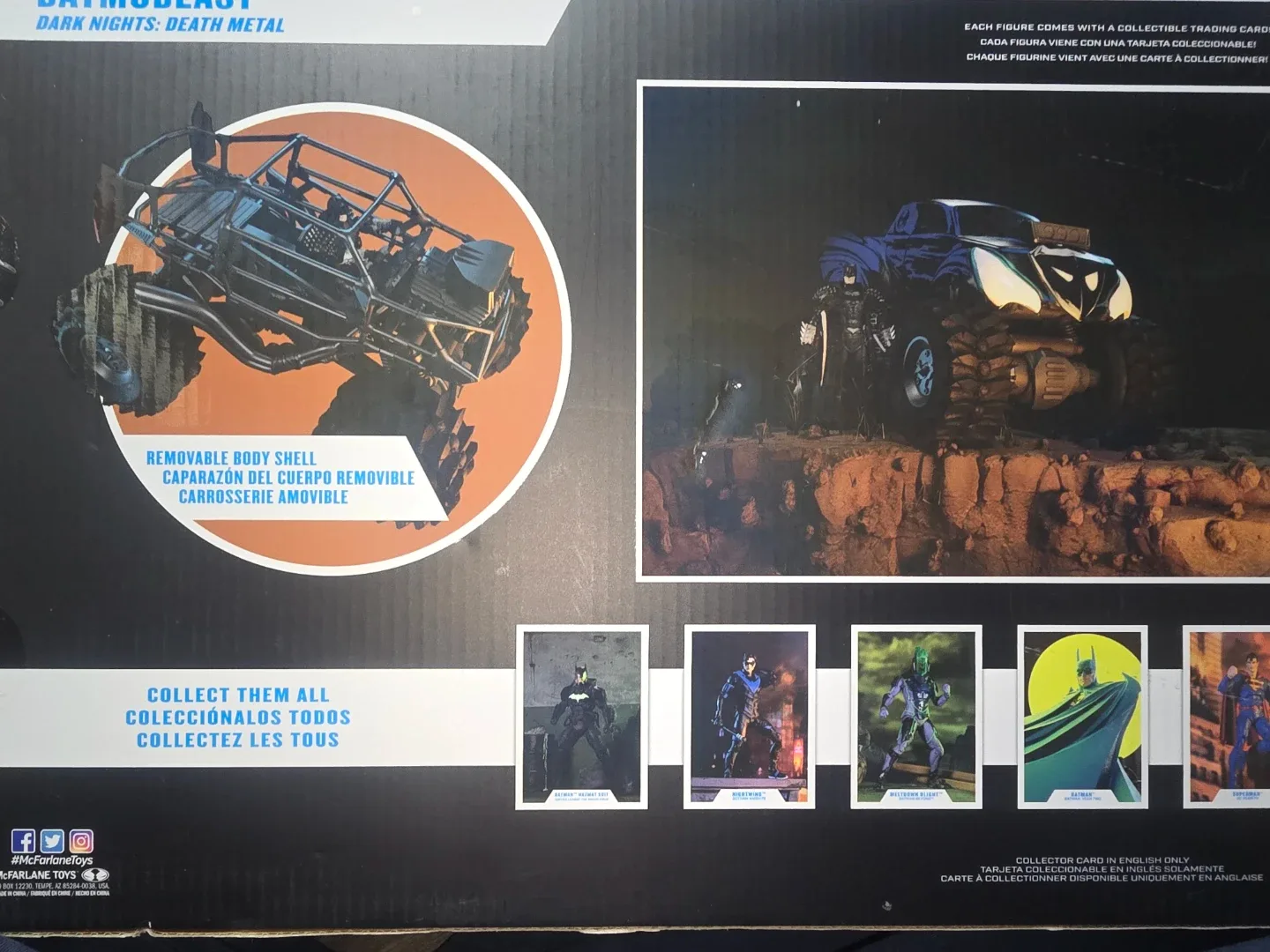 DC Multiverse Batmobeast Dark Nights: Death Metal image indicator(3)