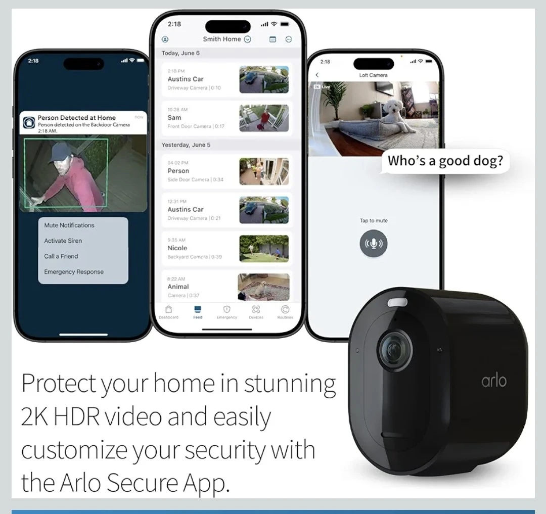 Arlo Pro 5S 2K Security Camera - photo 4