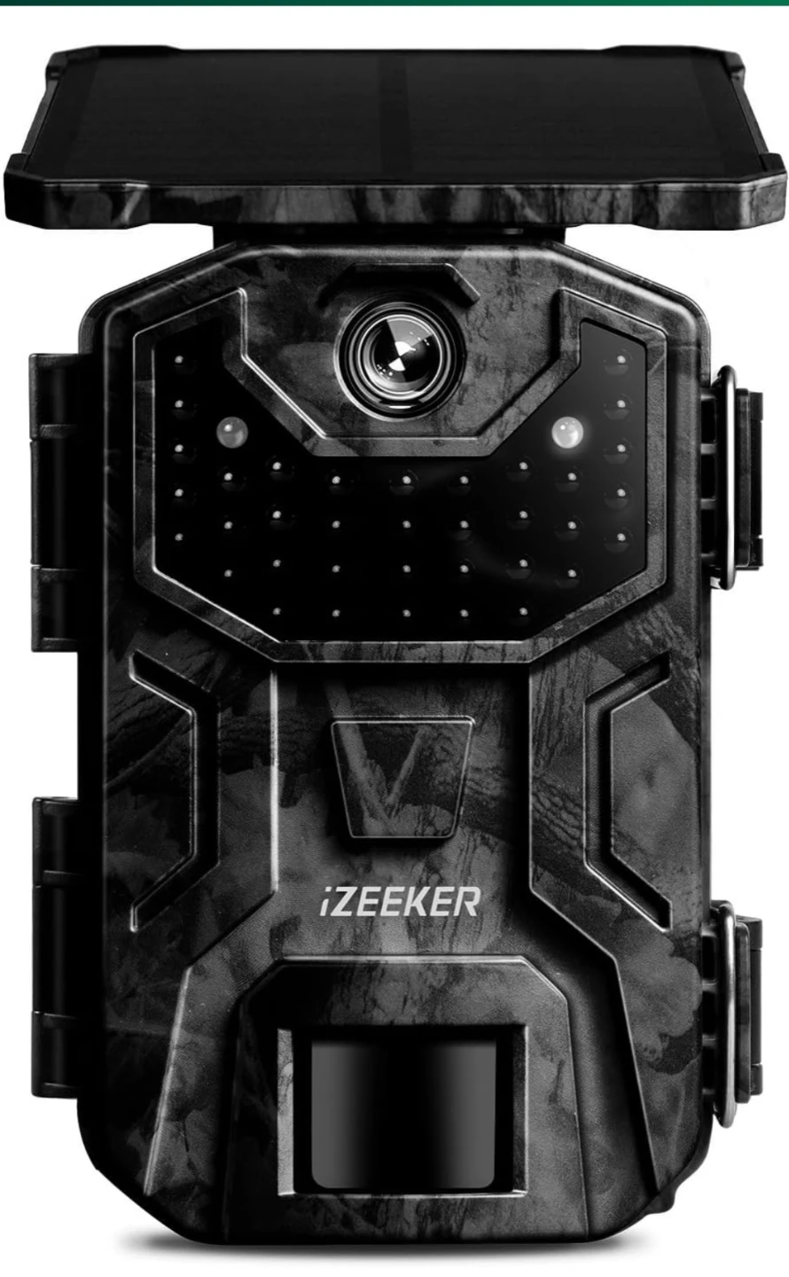 New iZEEKER Trail Camera 2.7K/1520P 30fps 36MP