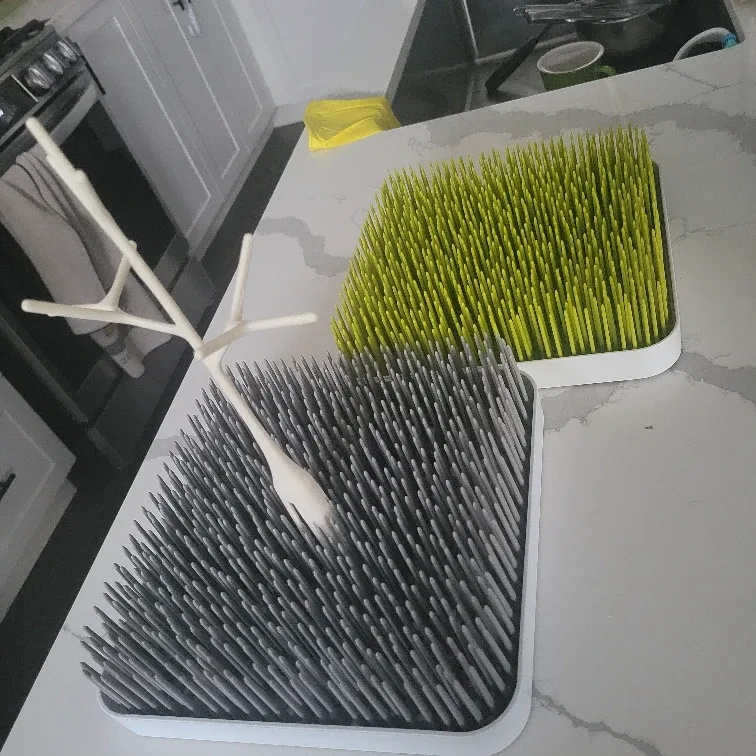 BOON Grass Drying Rack Set, Green & Grey image indicator(2)