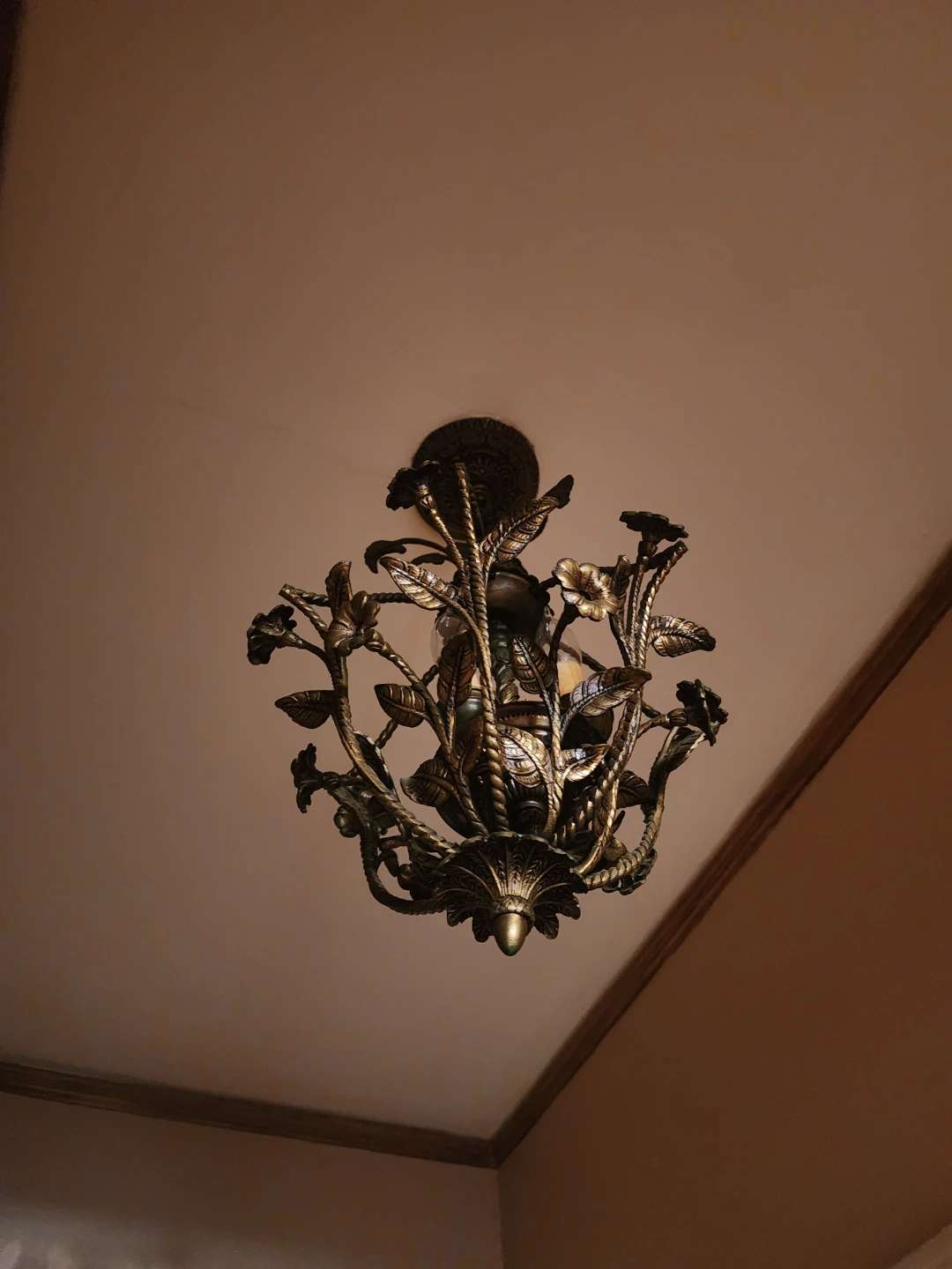 Vintage Floral Chandelier - photo 3