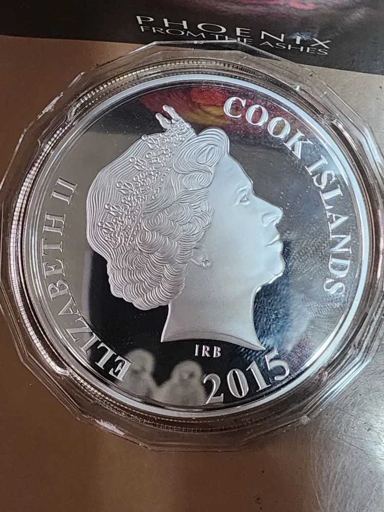 Cook Islands 20 Dollars - Phoenix from the Ashes image indicator(3)