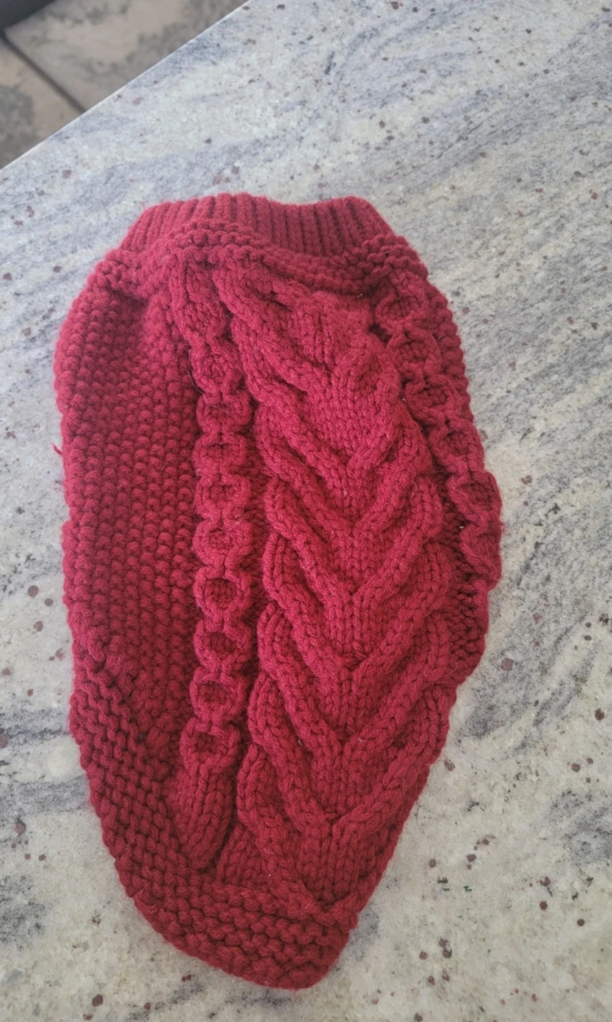 Warm small-medium small sized dog sweater