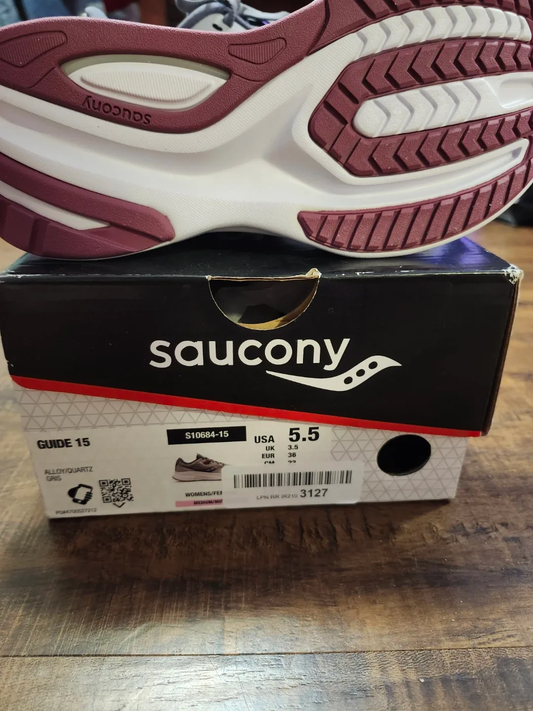 Saucony Guide 15 Women's Running Shoes - Size 5.5 image indicator(2)