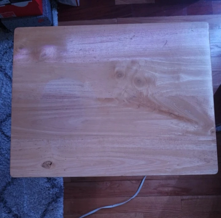 Folding Wooden Dinner Tray Table - photo 4
