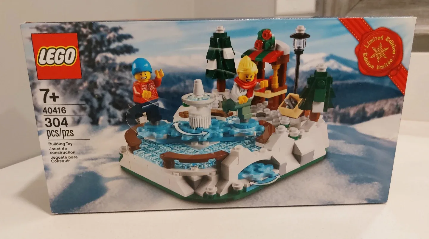 NEW LEGO ICE Skating Rink - Set 40416 image indicator(3)