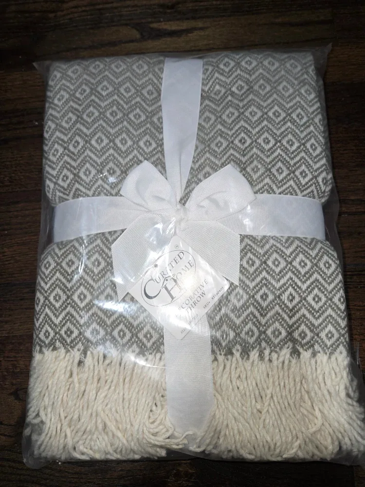 Curated Home Decorative Throw - New