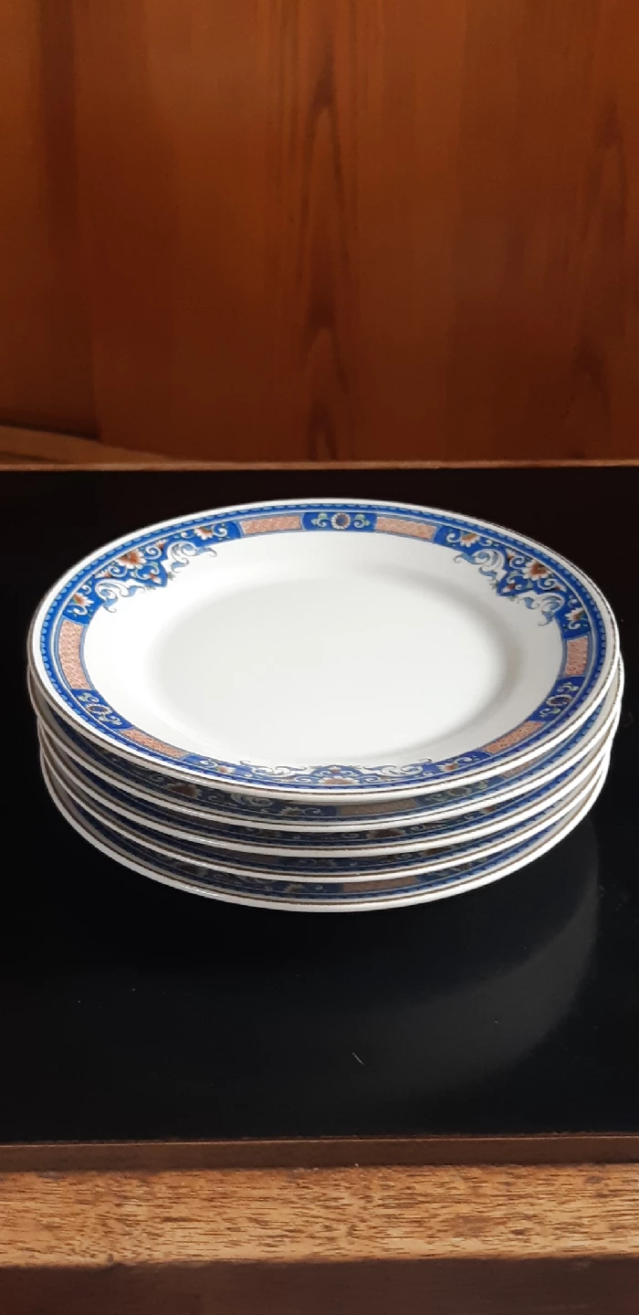 Set of 5 Limoges Plates