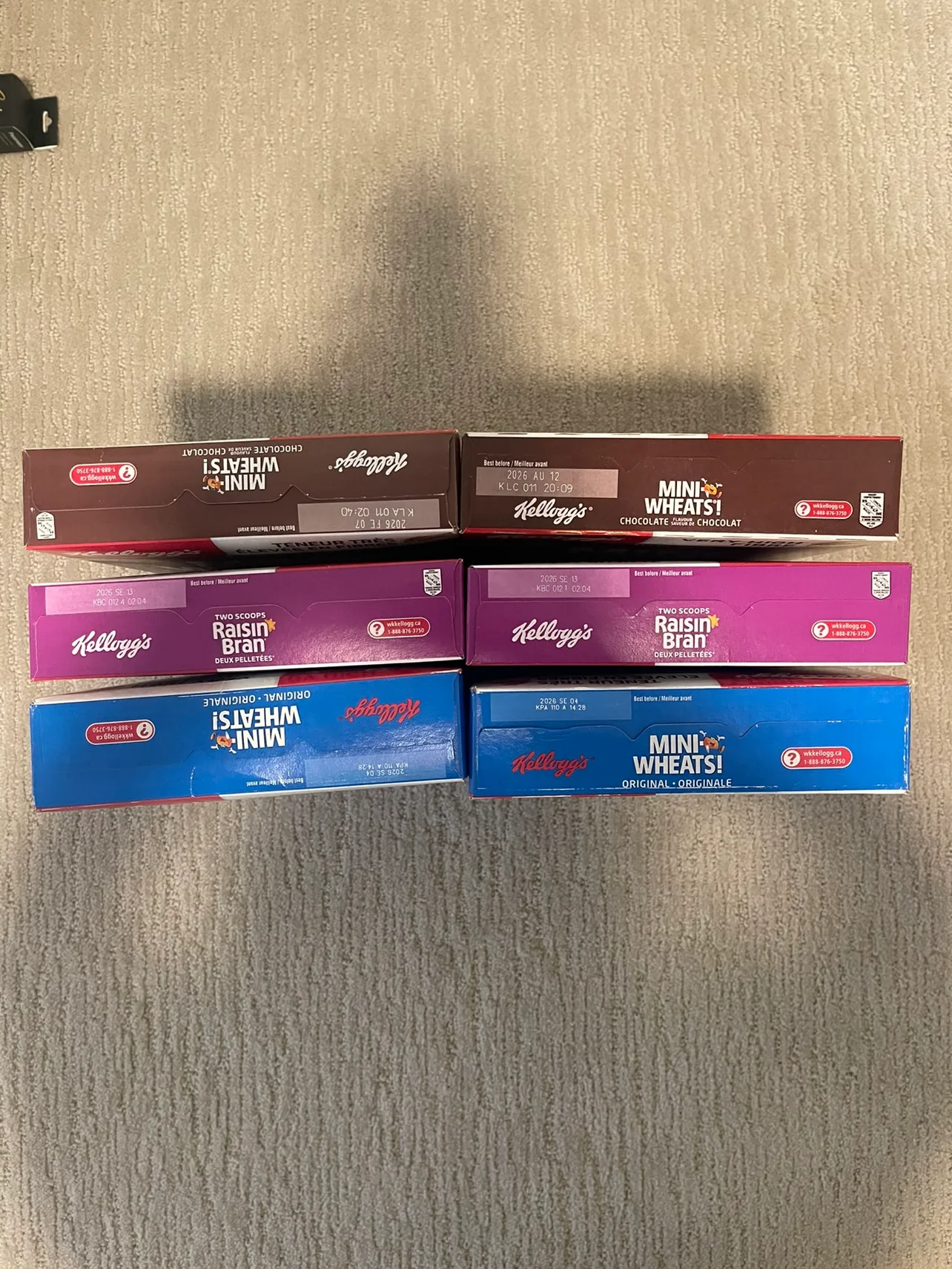 Kellogg's Mini Wheats & Raisin Bran Cereal image indicator(2)