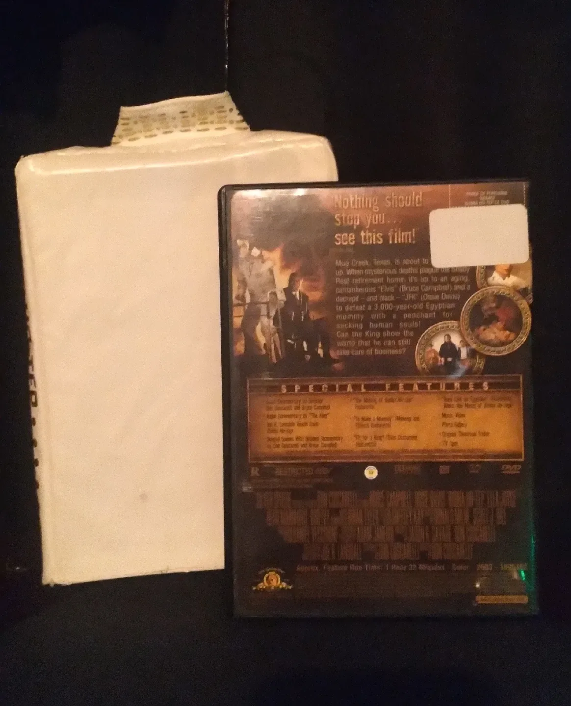 BUBBA HO-TEP DVD - HORROR COMEDY - ELVIS JACKET image indicator(2)