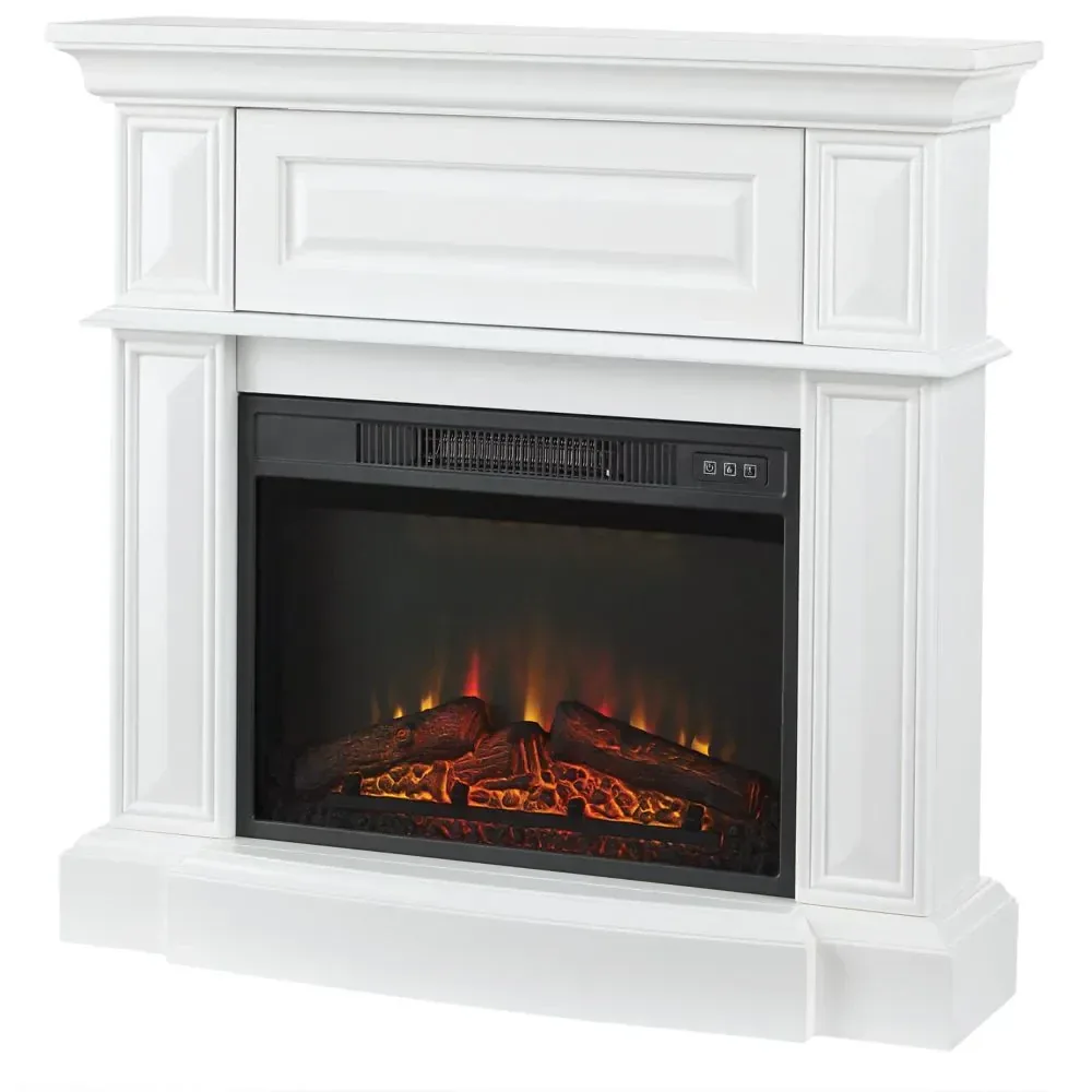 Stylewell White Electric Fireplace