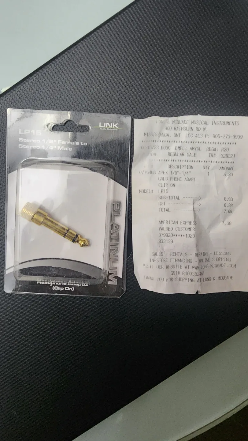 Link Platinum LP15 Stereo Adapter - New