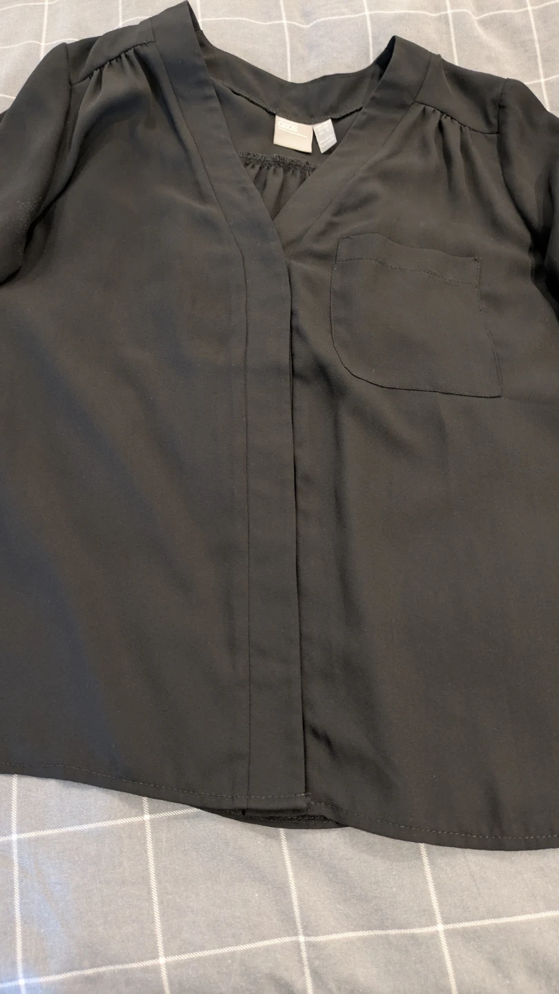 ASOS Black Blouse - Size 6 - photo 3