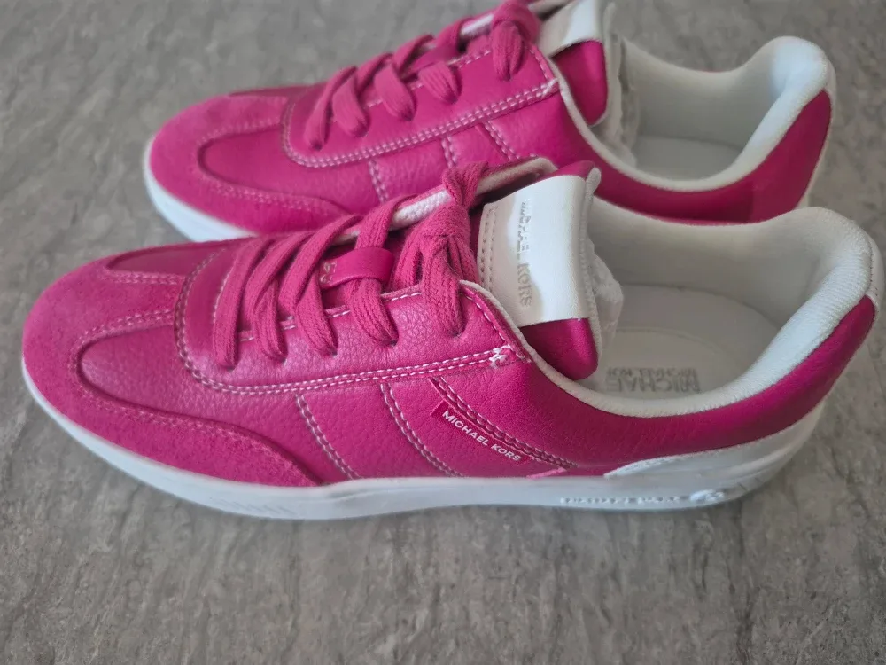 Michael Kors Pink & White Sneakers image indicator(2)