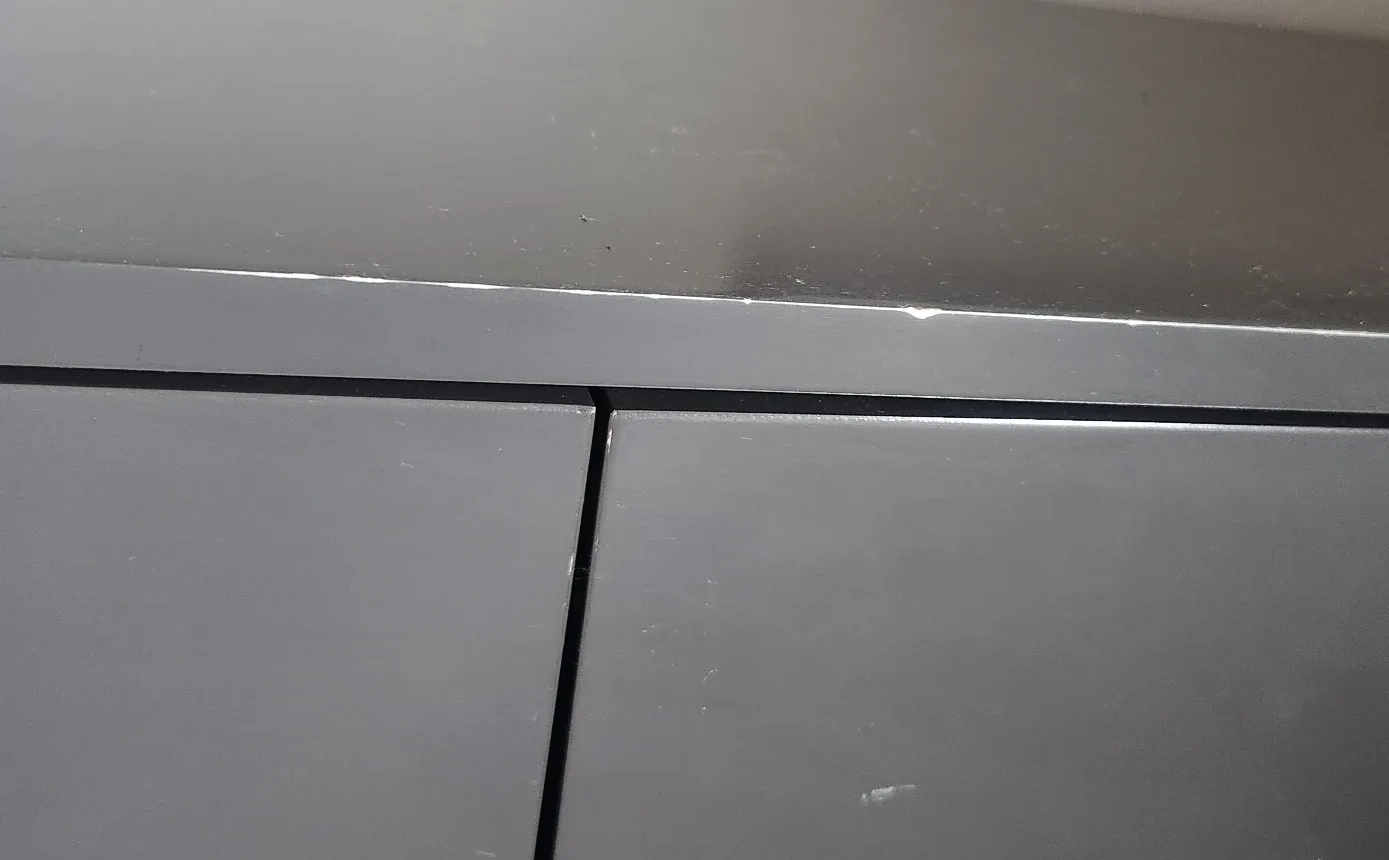 Grey Desk with Drawers - 45" Wide image indicator(5)