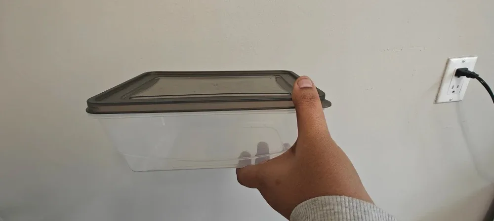 Set of 6 Grey Lid Food Storage Containers image indicator(5)