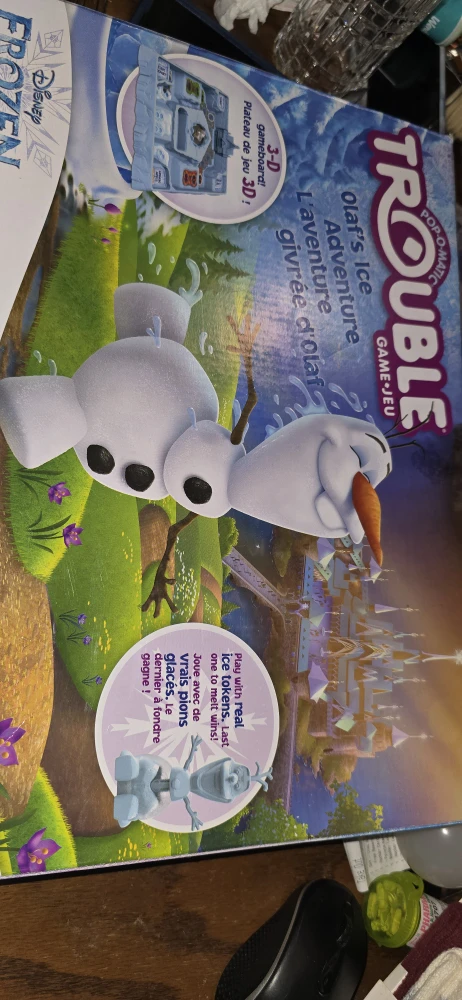 Disney Frozen Olaf's Ice Adventure Trouble Game