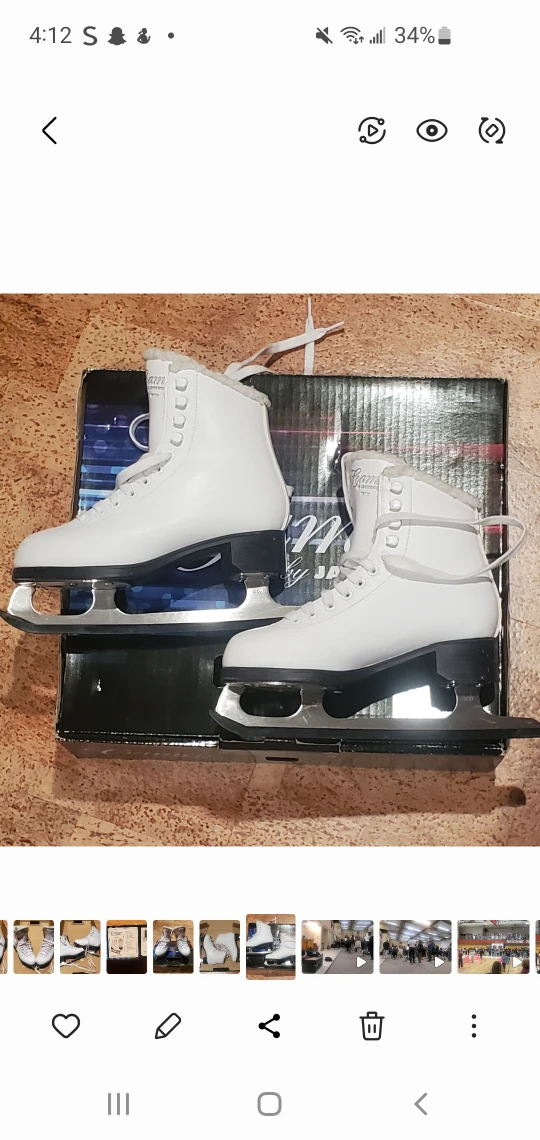 Cameo by Jackson CS1121 Junior Ice Skates - Size 3