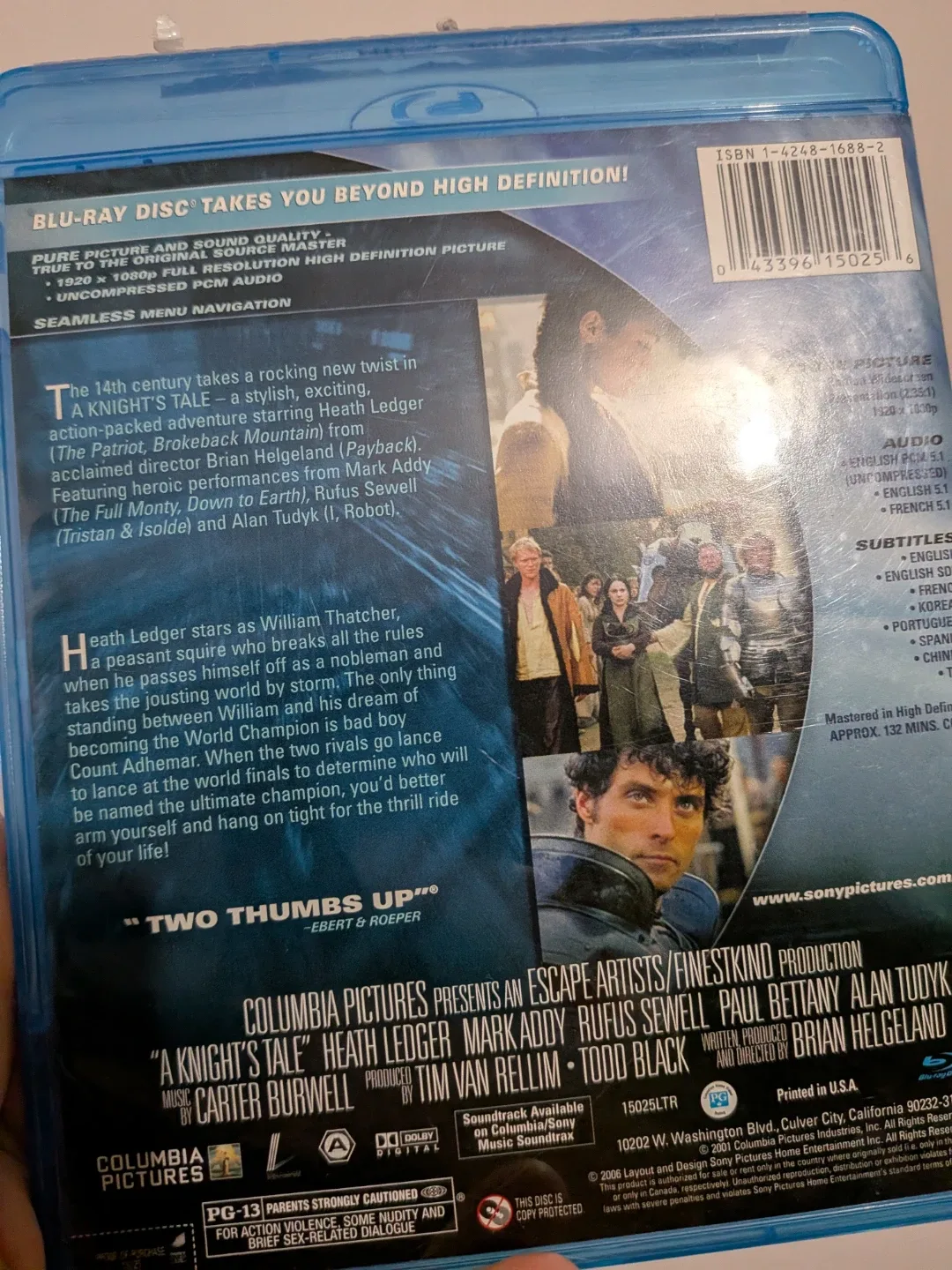 A Knight's Tale Blu-ray Disc  *multiple item discounts* image indicator(2)