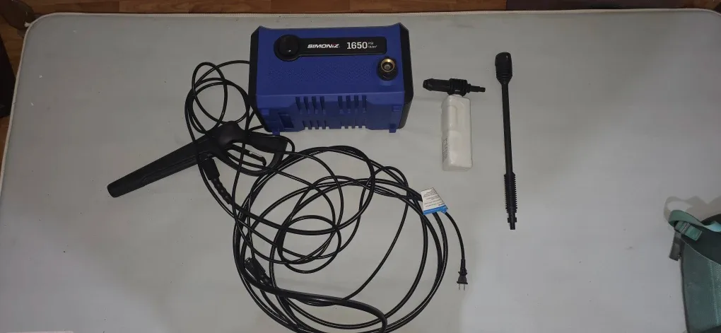 Simoniz 1650 PSI Electric Pressure Washer image indicator(2)