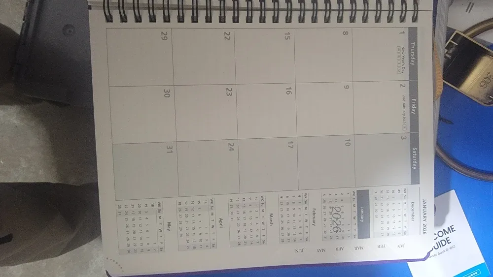 Time Works Wonders 2025-2026 Planner image indicator(6)