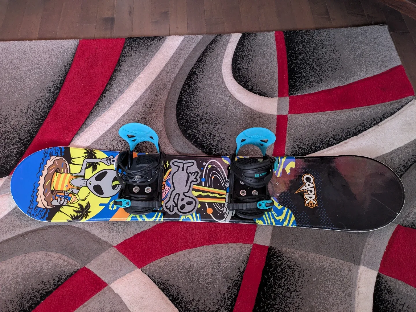 Capix Snowboard with Bindings 127cm