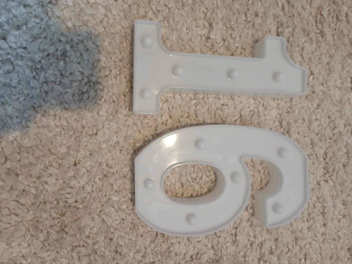 Light Up Number 1 and 6