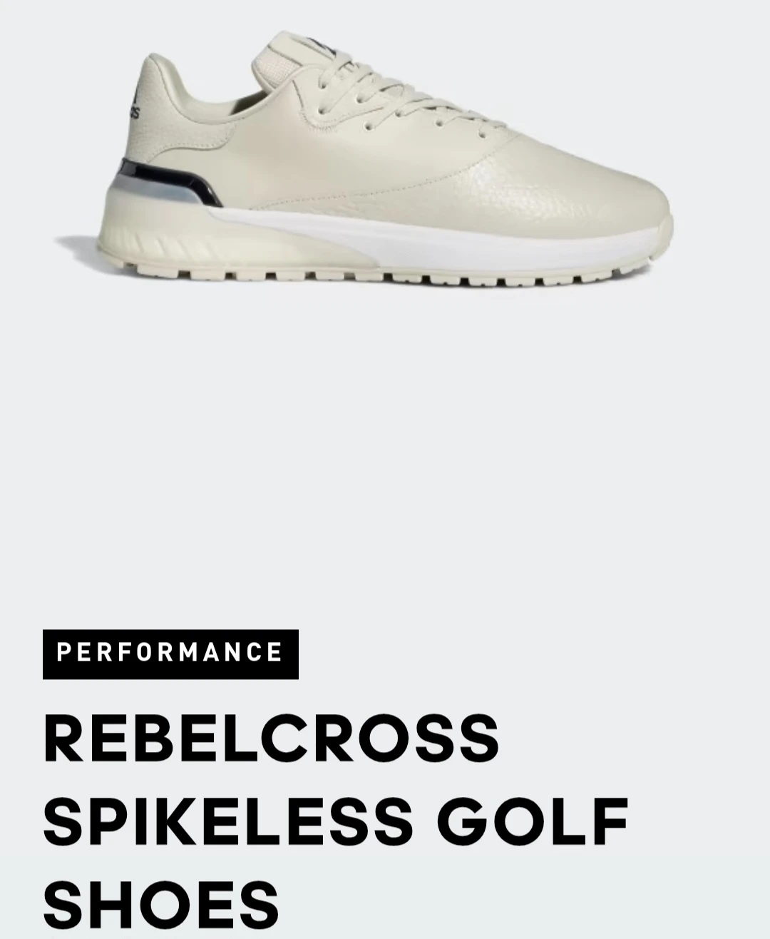 Adidas Rebelcross Spikeless Golf Shoes - Size 8 - photo 2