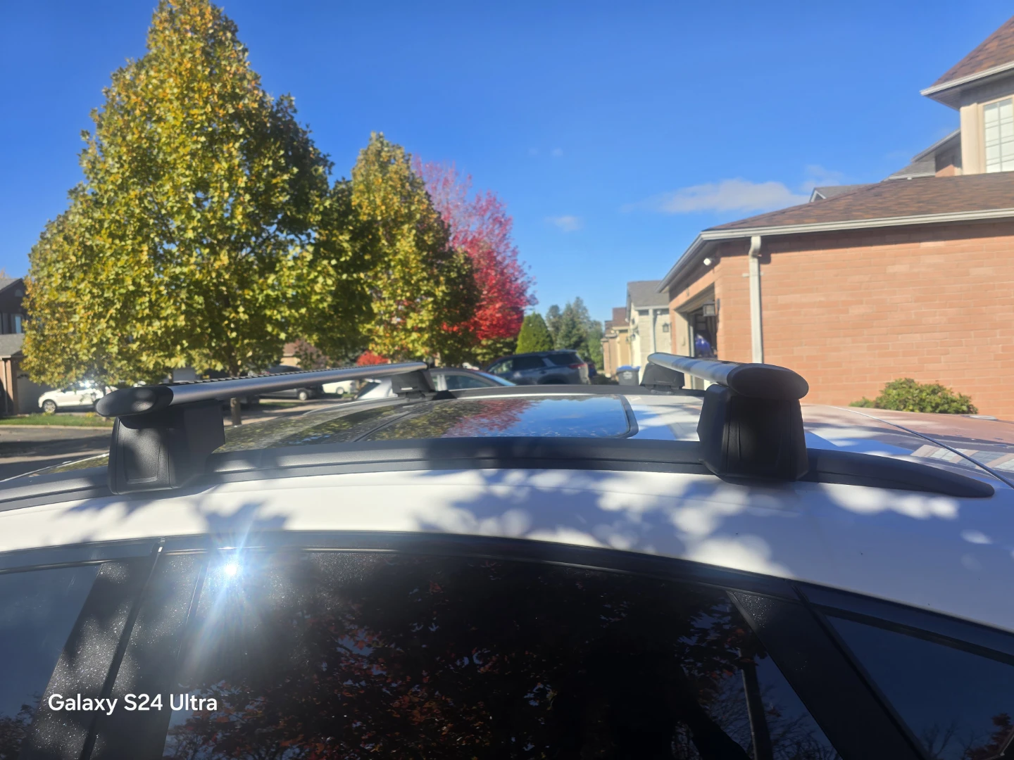 Car Roof Rack - Silver & Black