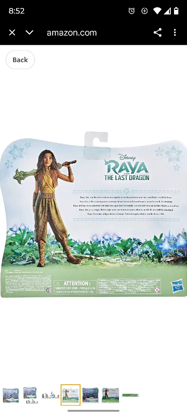 Disney Raya and The Last Dragon Land of Kumandra Set image indicator(3)