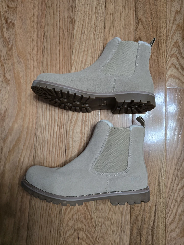 Okaïdi Beige Chelsea Boots, Size 9 - photo 2