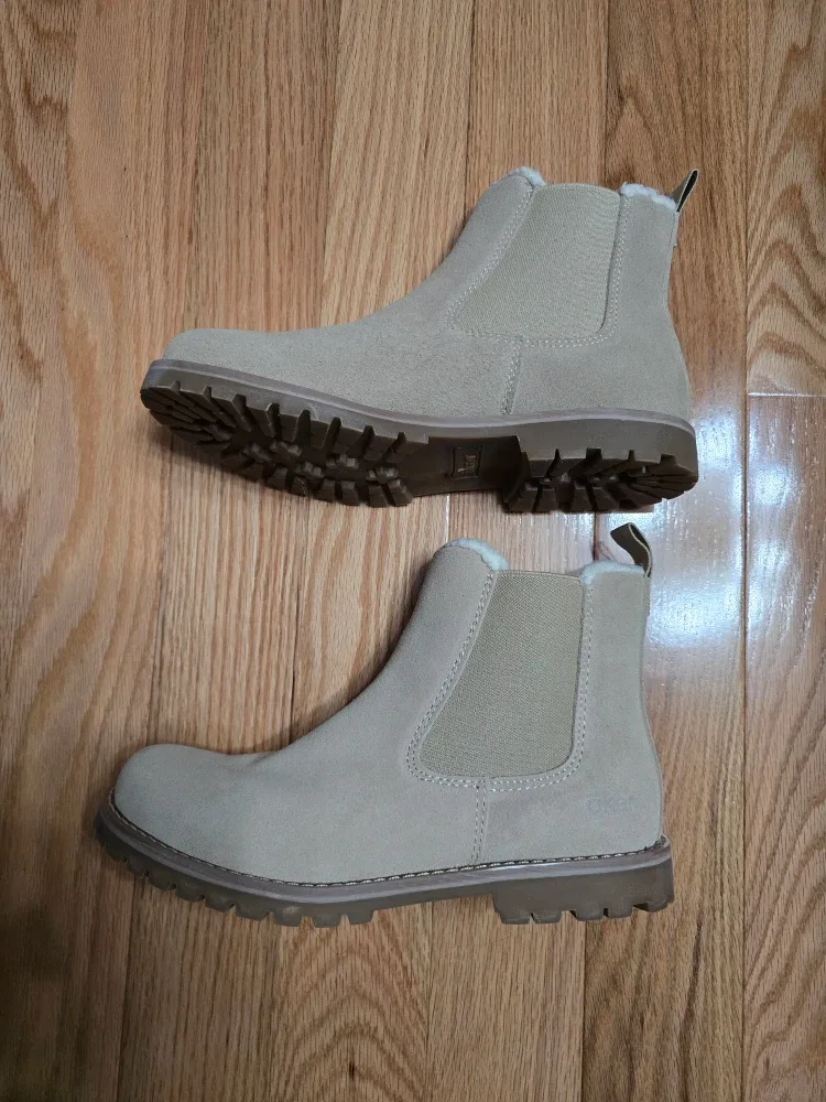 Okaïdi Beige Chelsea Boots, Size 9 image indicator(2)