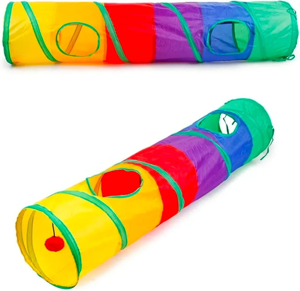 Colorful Cat Tunnel Toy image indicator(3)