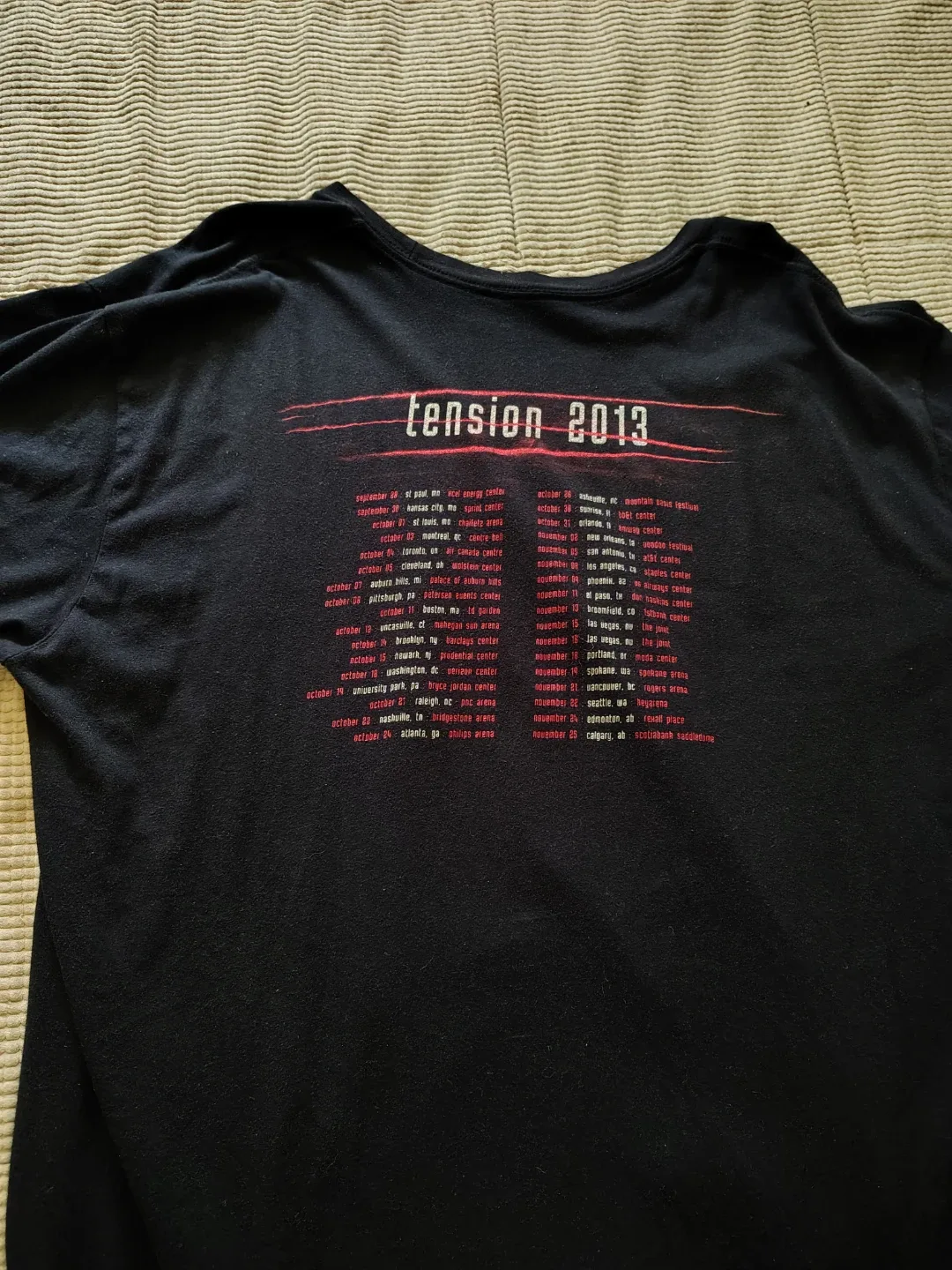 Nine Inch Nails Tension 2013 Tour T-Shirt image indicator(2)