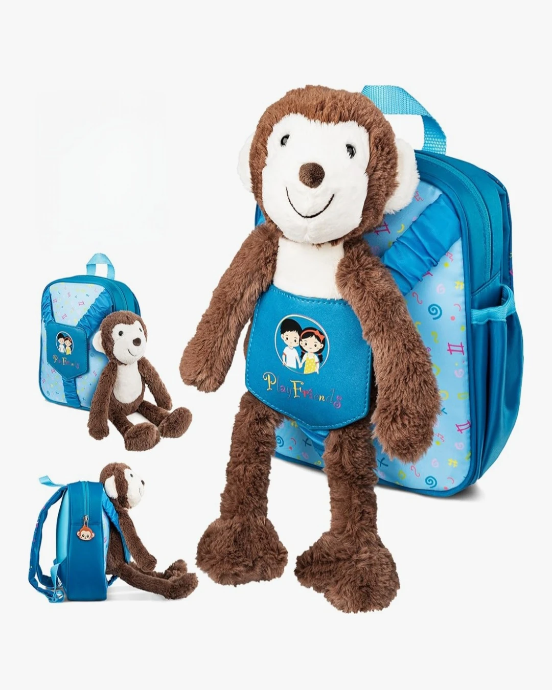 PLAYFRIENDS Animal Preschool Backpack - Small
