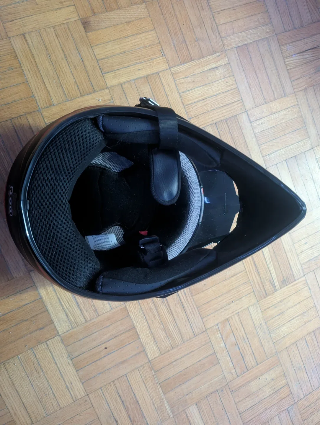 Spark Motocross Helmet - Black & Red image indicator(5)