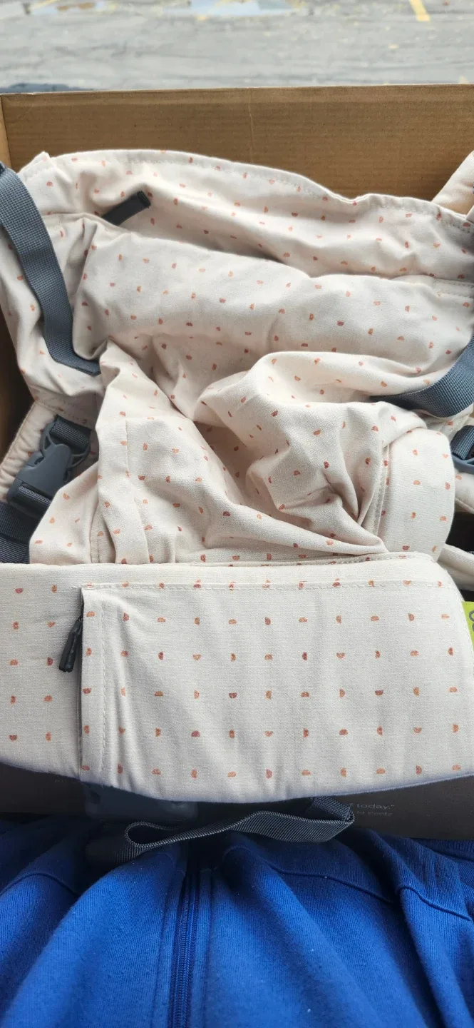 Boba X Baby Carrier - Ecru Hemispheres image indicator(2)