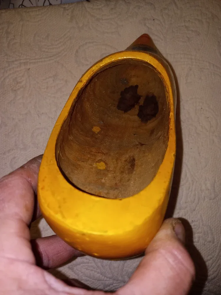 Vintage Heinken Wooden Clog - Made In Holland image indicator(5)