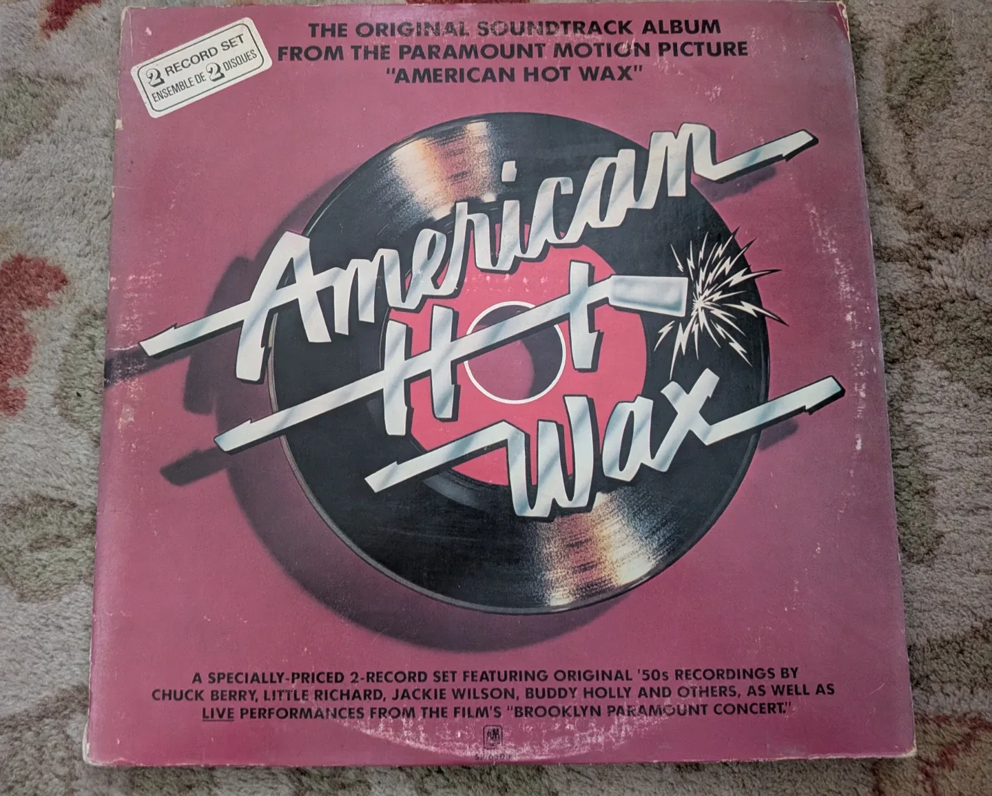 American Hot Wax Soundtrack - 2 Records