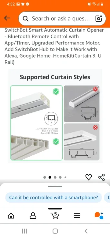 New SwitchBot Curtain 3 - Make Curtains Smart image indicator(8)