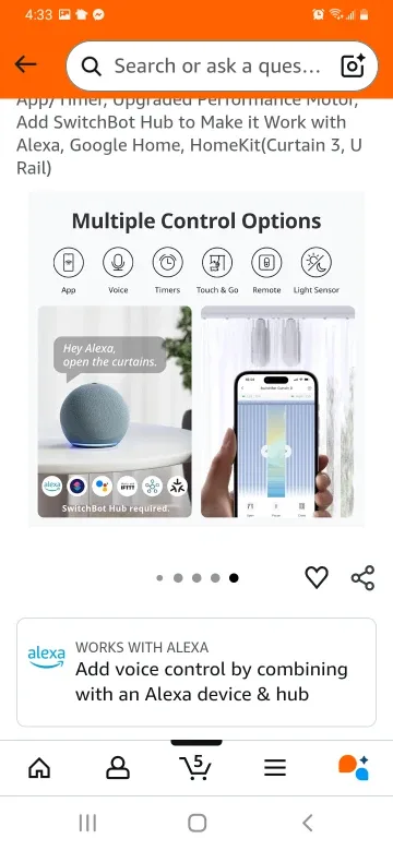 New SwitchBot Curtain 3 - Make Curtains Smart image indicator(10)