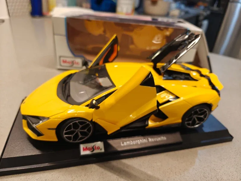 Maisto Lamborghini Revuelto Yellow Diecast Model Car